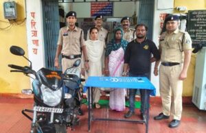 कांकेर पुलिस ने चोरी के दो मामलों का किया खुलासा।