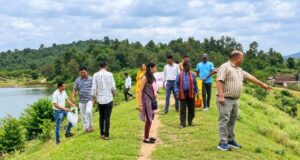सेमरहा जलाशय की स्वच्छता से दिया जल संरक्षण का संदेश