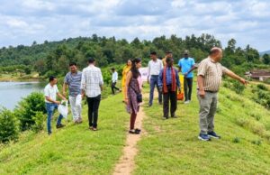 सेमरहा जलाशय की स्वच्छता से दिया जल संरक्षण का संदेश