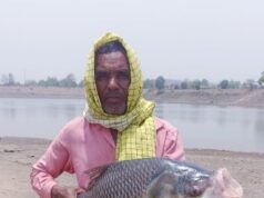 राबो जलाशय में मछली पालन से गंगामाई आदिवासी मछुआरों को मिला रोजगार का सहारा