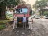 गस्त दौरान अवैध स्क्रैप परिवहन करते माजदा वाहन को घरघोड़ा पुलिस ने पकड़ा, वाहन से 4.5 टन स्क्रैप जब्त