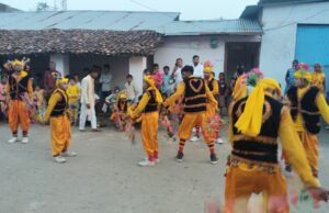 धोबनी में धूमधाम से मनाई गई जन्माष्टमी, निकली भव्य राउत नाचा
