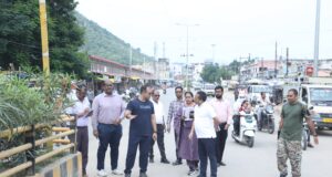 कलेक्टर कुंदन कुमार ने कांकेर शहर का किया पैदल निरीक्षण