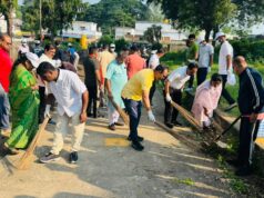 सेवा संकल्प अभियान के तहत कांकेर में चलाया गया व्यापक स्वच्छता अभियान