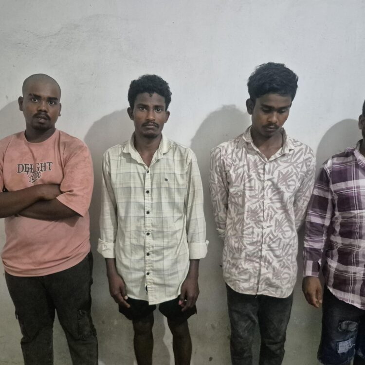 नाबालिक बालिका से दुष्कर्म के प्रकरण में 04 आरोपी गिरफ्तार ।