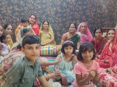 प्रीतेश अवस्थी को जन्मदिन पर मातृ शक्तियों द्वारा भजनों से मिला आशीर्वाद