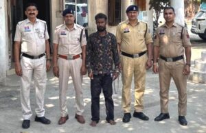 नाबालिक बालिका से छेड़छाड़ के प्रकरण में आरोपी गिरफ्तार।