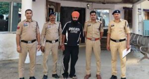 नाबालिग बालिका से छेड़छाड़ एवं जान से मारने की धमकी देने के मामले में आरोपी गिरफ्तार ।