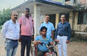 सेवा की कहानी: दिव्यांग हिमेश को मिली मोटराइज्ड ट्राईसाईकिल, शिक्षा और आत्मनिर्भरता की राह हुई आसान