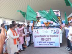 वनांचल में कनेक्टिविटी को मिली नई रफ्तार, मंत्री केदार कश्यप ने दो नई बसों को दिखाई हरी झंडी