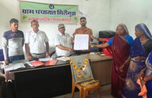 सेवा संकल्प अभियान के तहत गांवों में जल संरक्षण का संकल्प