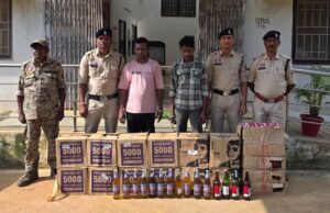 उजियारा अभियान के तहत अवैध शराब परिवहन के विरुद्ध कोयलीबेड़ा पुलिस की बड़ी कार्यवाही।