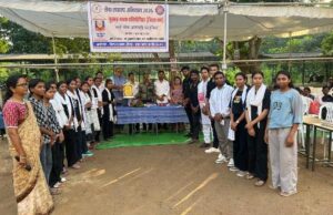 जिला स्तरीय नुक्कड़ नाटक प्रतियोगिता का आयोजन किया गया