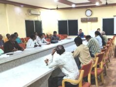 जनपद पंचायत तमनार में सेवा सेतु पोर्टल के संचालन को लेकर सचिवों को दिया गया प्रशिक्षण