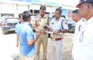 यातायात नियमों के उल्लंघन, शराब पीकर वाहन चलाने एवं सड़क/फुटपाथ पर अतिक्रमण के विरुद्ध कांकेर यातायात पुलिस की विशेष कार्यवाही।