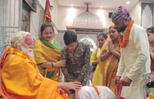 मां की आराधना के साथ मानव सेवा ही नवरात्रि का सच्चा संदेश: महंत ओम नारायण द्विवेदी