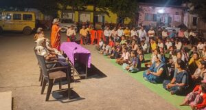 सरस्वती शिशु मंदिर मस्तूरी में धूमधाम से मनाया गया शरद पूर्णिमा उत्सव सैकड़ो लोगों ने किया ग्रहण