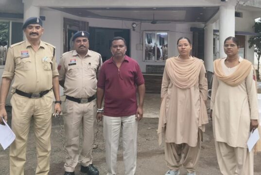 युवती के साथ दुष्कर्म एवं जान से मारने की धमकी देने के मामले में आरोपी गिरफ्तार।